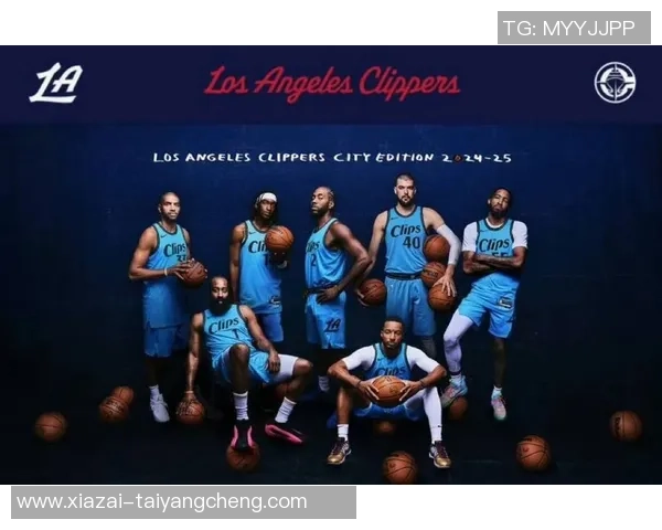 快船赢球海报曝光小卡笑容灿烂哈登背影引发球迷热议